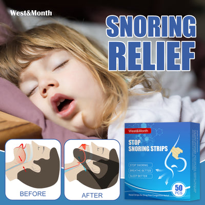 West&Month Nasal Ventilator Nasal Strip Anti - snoring Unclogging Airway Anti - snoring Stop Snoring Strip Care - 5 - CJ