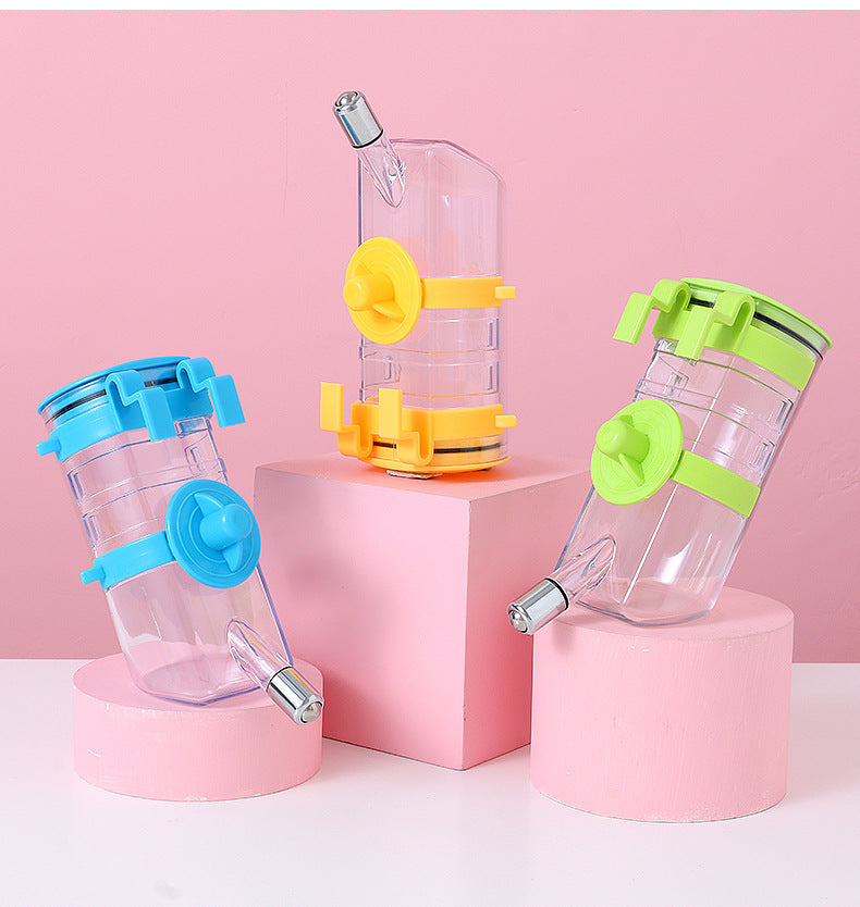 No Drip Dog Kennel Water Bottle Dispenser For Crate, Dripless Pet Drinking Fountains Kettle With Automatically Feeding Water Hanging Cage Automatic Small Pet Food Bowl Water Bottle Dispenser - 5 - CJ