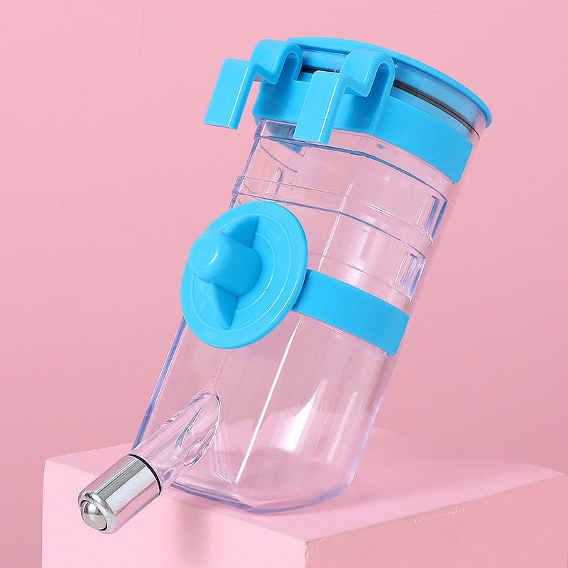 No Drip Dog Kennel Water Bottle Dispenser For Crate, Dripless Pet Drinking Fountains Kettle With Automatically Feeding Water Hanging Cage Automatic Small Pet Food Bowl Water Bottle Dispenser - 5 - CJ