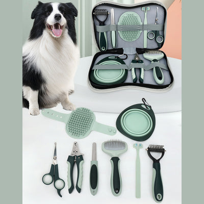 Dog Clippers, Professional Dog Grooming Kit, Cordless Dog Grooming Clippers For Thick Coats, Dog Hair Trimmer, Low Noise Dog Shaver Clippers, Quiet Pet Hair Clippers For Dogs Cats  Dog Grooming Kit - 5 - CJ