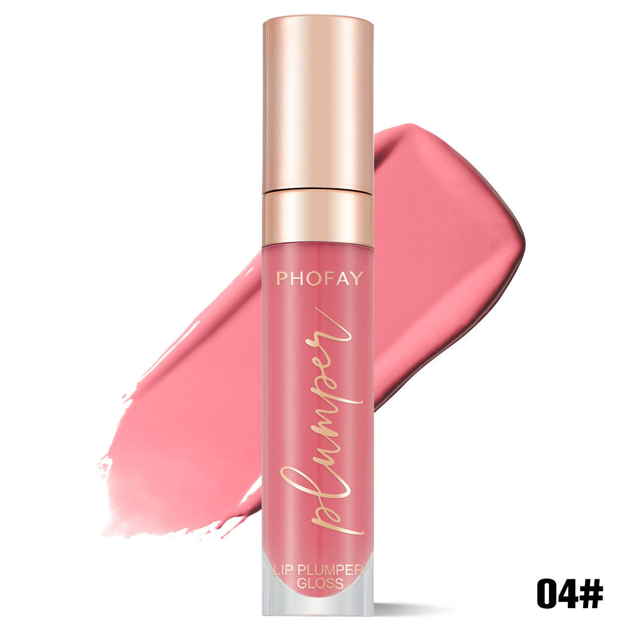 PHOFAY Shiny Lip Plumper Gloss - 4 - CJ