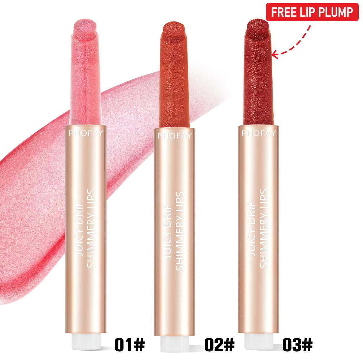 PHOFAY Juicy Lip Plump Set - 4 - CJ