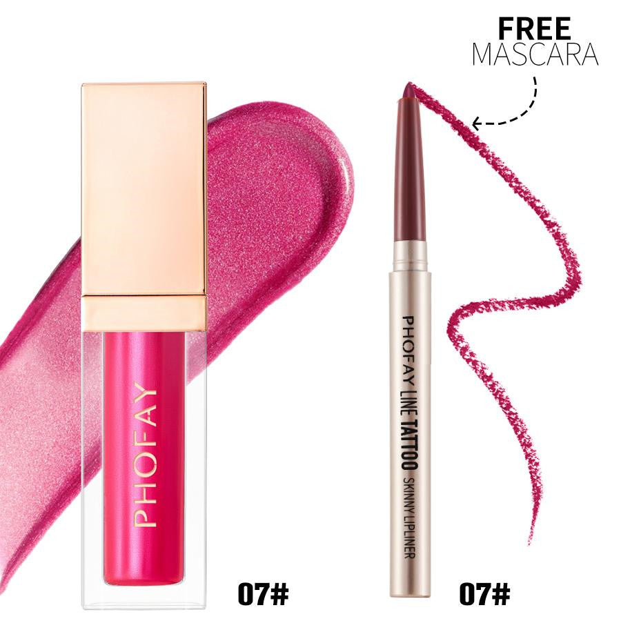 PHOFAY Lipliner And Ultra - Glossy Lip Gloss - 4 - CJ