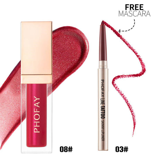PHOFAY Lipliner And Ultra - Glossy Lip Gloss - 4 - CJ
