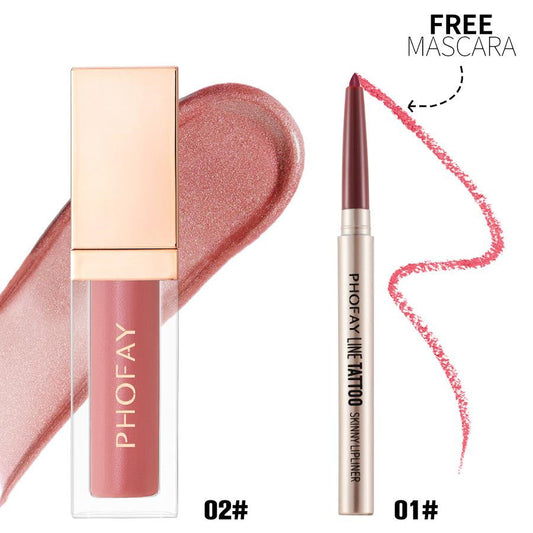PHOFAY Lipliner And Ultra - Glossy Lip Gloss - 4 - CJ