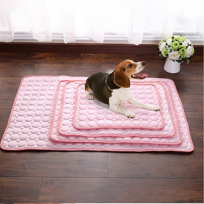 Pet Dog Cat Ice Silk Cold Nest Pad For Cooling In Summer - 0 - CJ
