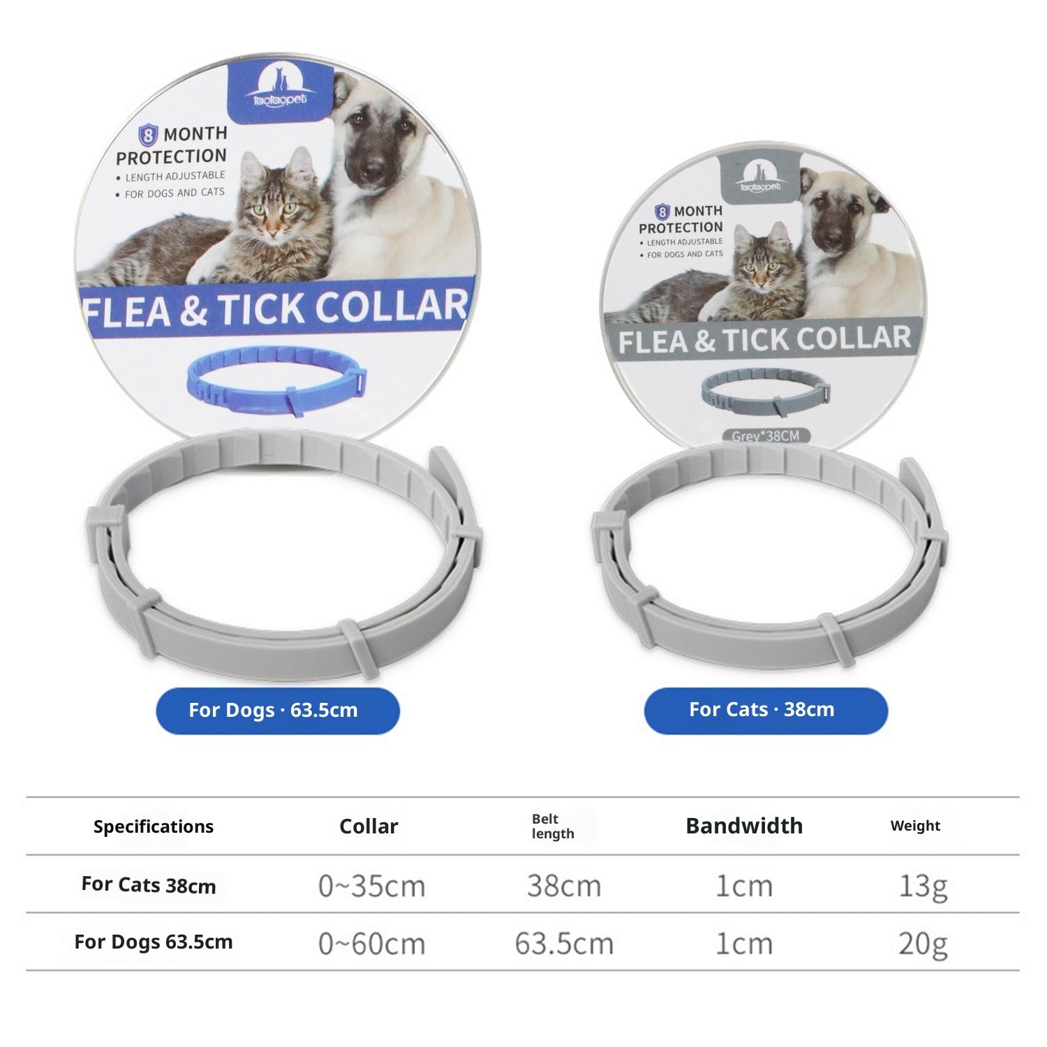 Anti - bite Cat For Common Dogs Adjustable Collar - 0 - CJ