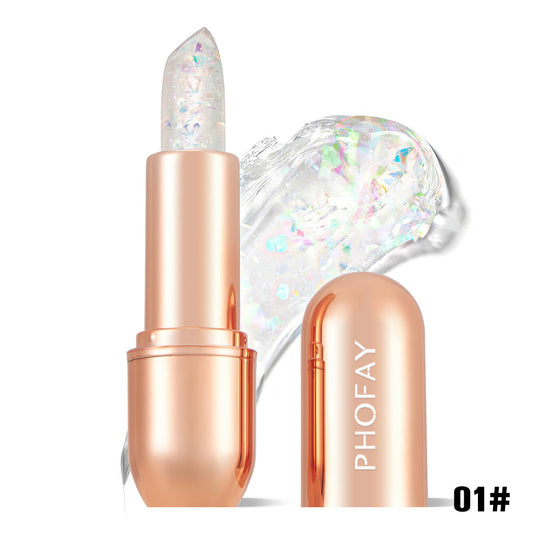 PHOFAY Moisturizing Jelly Warm Lipstick - 4 - CJ - 01 - CJKH207163802BY