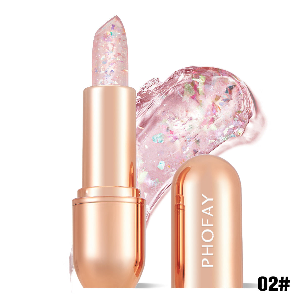 PHOFAY Moisturizing Jelly Warm Lipstick - 4 - CJ