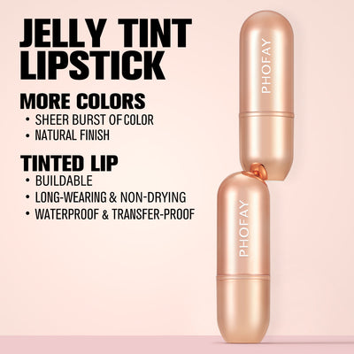 PHOFAY Moisturizing Jelly Warm Lipstick - 4 - CJ