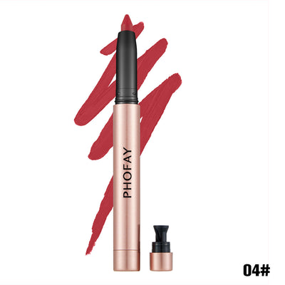 PHOFAY MATTE LIP LINER LIPSTICK PEN - 4 - CJ - 04 - CJCZ209388404DW