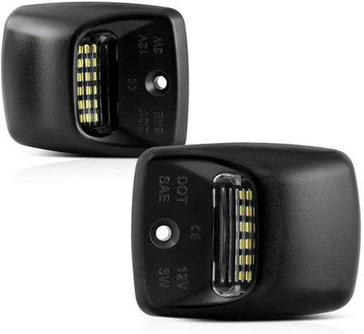 White LED Tag License Plate Light Bulbs Assembly Kit - 5 - CJ