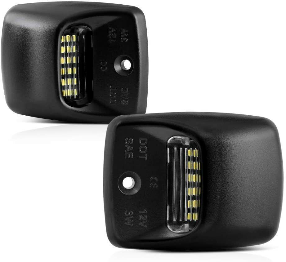 White LED Tag License Plate Light Bulbs Assembly Kit - 5 - CJ
