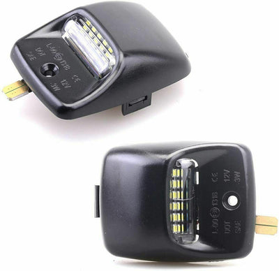 White LED Tag License Plate Light Bulbs Assembly Kit - 5 - CJ