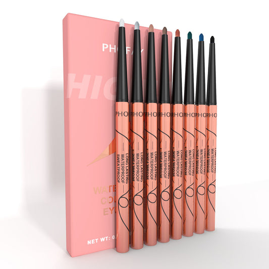 PHOFAY Waterproof Colorful Eyeliner Set - 4 - CJ - 8Color Set - CJCZ226477201AZ