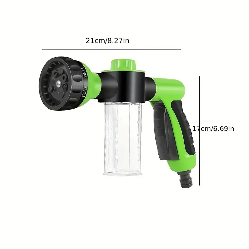 Pet Dog Wash Outdoor,  High - Pressure Pet Shower Sprayer Dog Shower Brush And Pet Grooming Comb For Watering Flowers, Car Washing, Pet Bathing - 5 - CJ