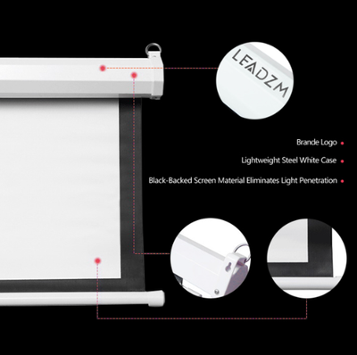 Projection Motorized Screen - 5 - CJ