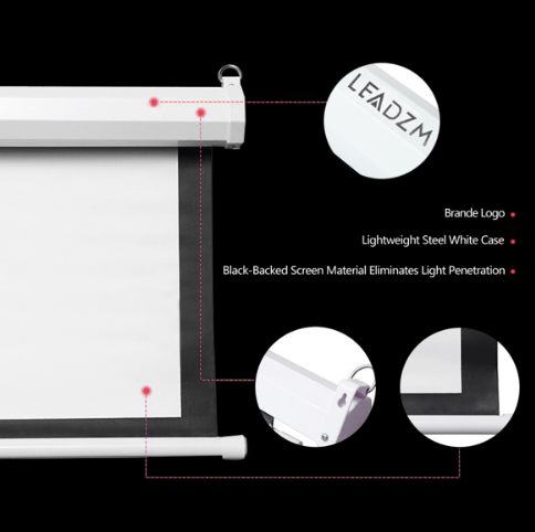 Projection Motorized Screen - 5 - CJ
