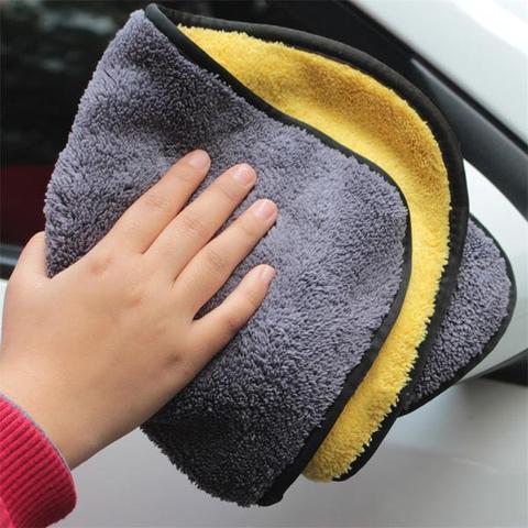 Two - color Couble - sided Car Dual - use Cleaning Car Wash Towel - 0 - CJ