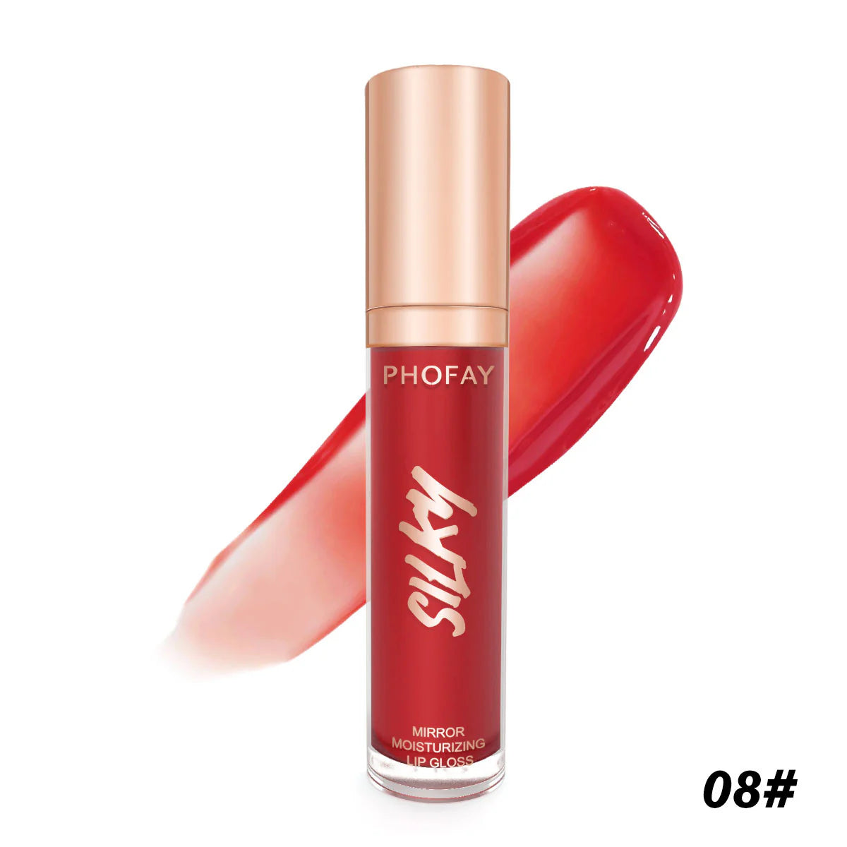 PHOFAY Mirror Moisturizing Lip Gloss - 4 - CJ - Eight colour - CJKH213085008HS