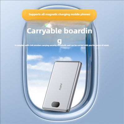 Adaptable To The Whole Scene With Magnetic Wireless Power Bank, A Savior For Travel And Office, Magnetic Charging In Seconds, Portable, Small And Large Capacity - 5 - CJ