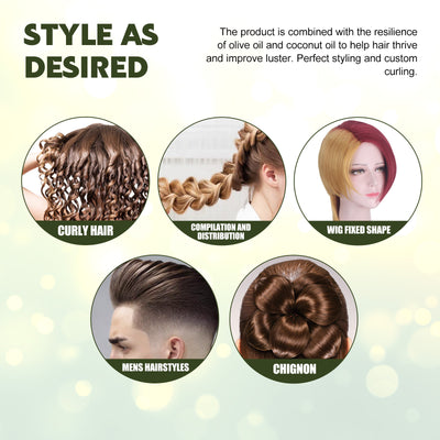 EELHOE Rosemary Hair Treatment Oil Scalp Cleansing Conditioning Volumizing Smoothing Repair Dry Frizzy Hair Conditioning Hair Treatment Oil - 5 - CJ