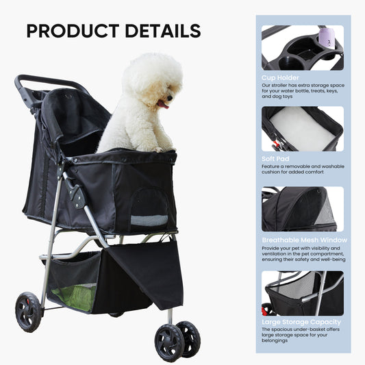 Cat And Dog Pet Cart - 5 - CJ