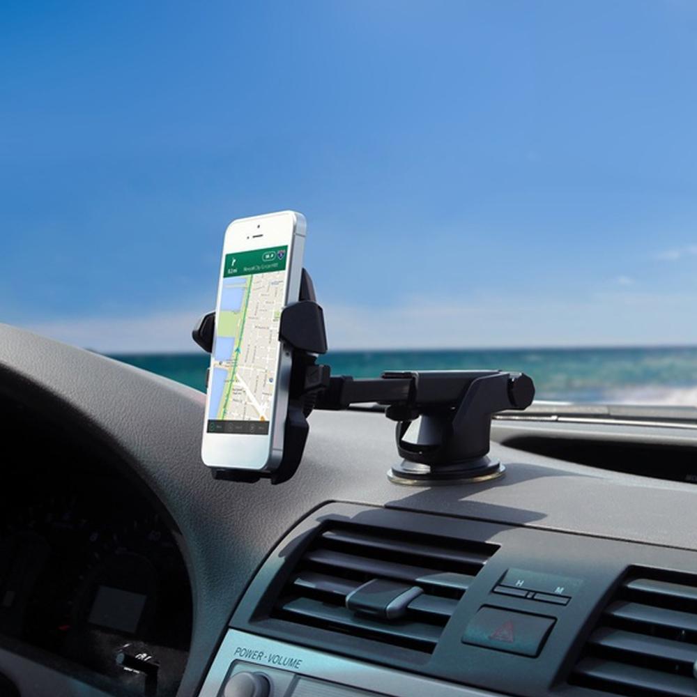 Windshield Car Phone Holder Universal in Car Cellphone Holder Stand Adjustable Phone Suction Cup Holder Car Mount Phone Stand - 5 - CJ