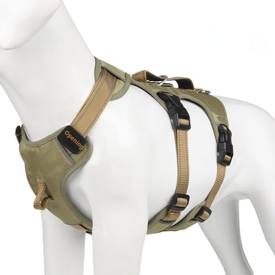 Harness For Large Dogs Durable Bite - Resistant Chest And Back Harness For Dogs - 0 - CJ