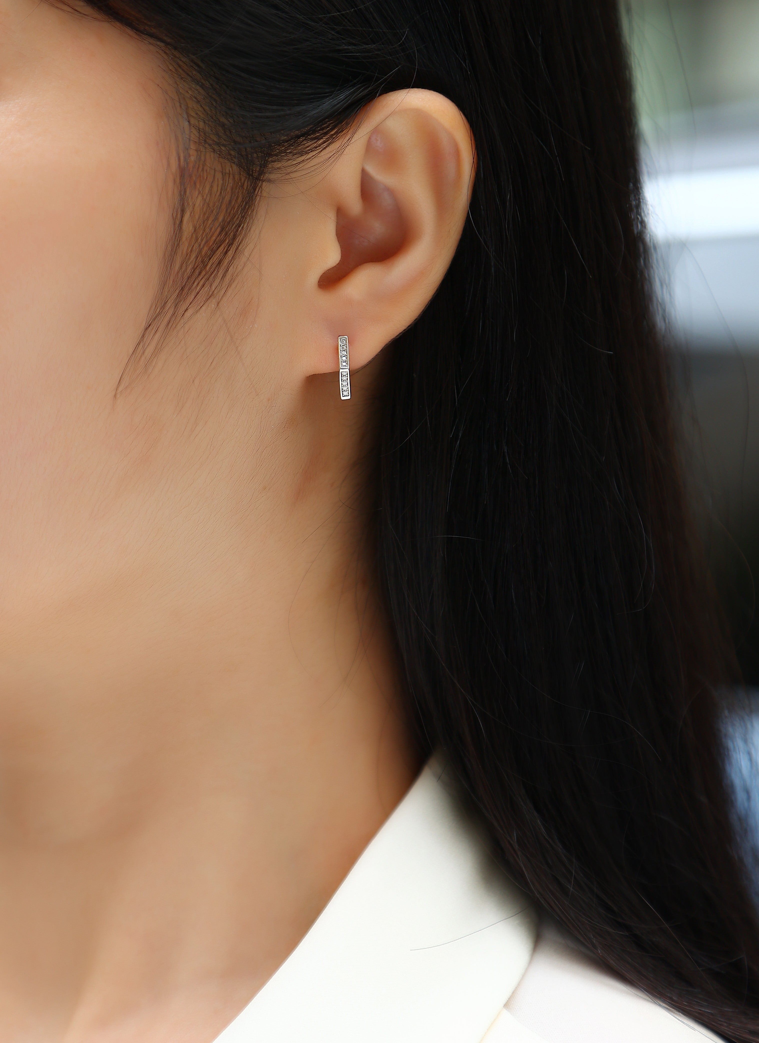 1State Of Mind - Fashionable And Luxurious Diamond Jewelry Set With Moissanite S925 Sterling Silver And Platinum - plated Stud Earrings Prohibit TikTok sales - 5 - cjdropshipping