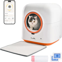 60L Automatic Cat Litter Box, Smart App Control, Deodorizing, Infrared Sensor, Suitable For Multiple Cats - 5 - CJ