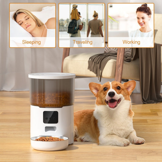 Cat Smart Dog Automatic Pet Feeder - 0 - CJ