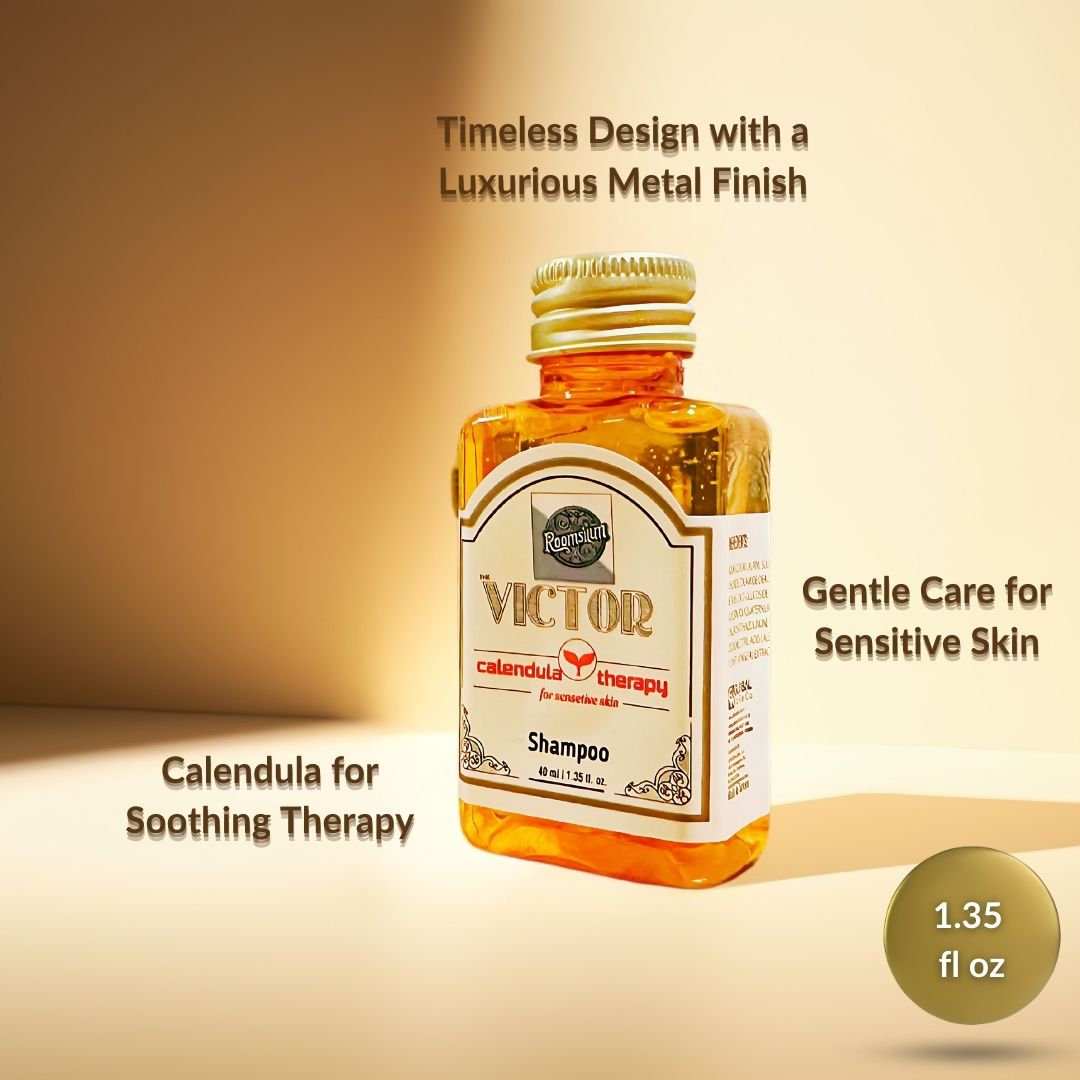 Roomsium Victor, Goji Berry Scented, Travel Size Toiletries Set For Hosts, Homes, Hotels, SPAs, Gift Shops