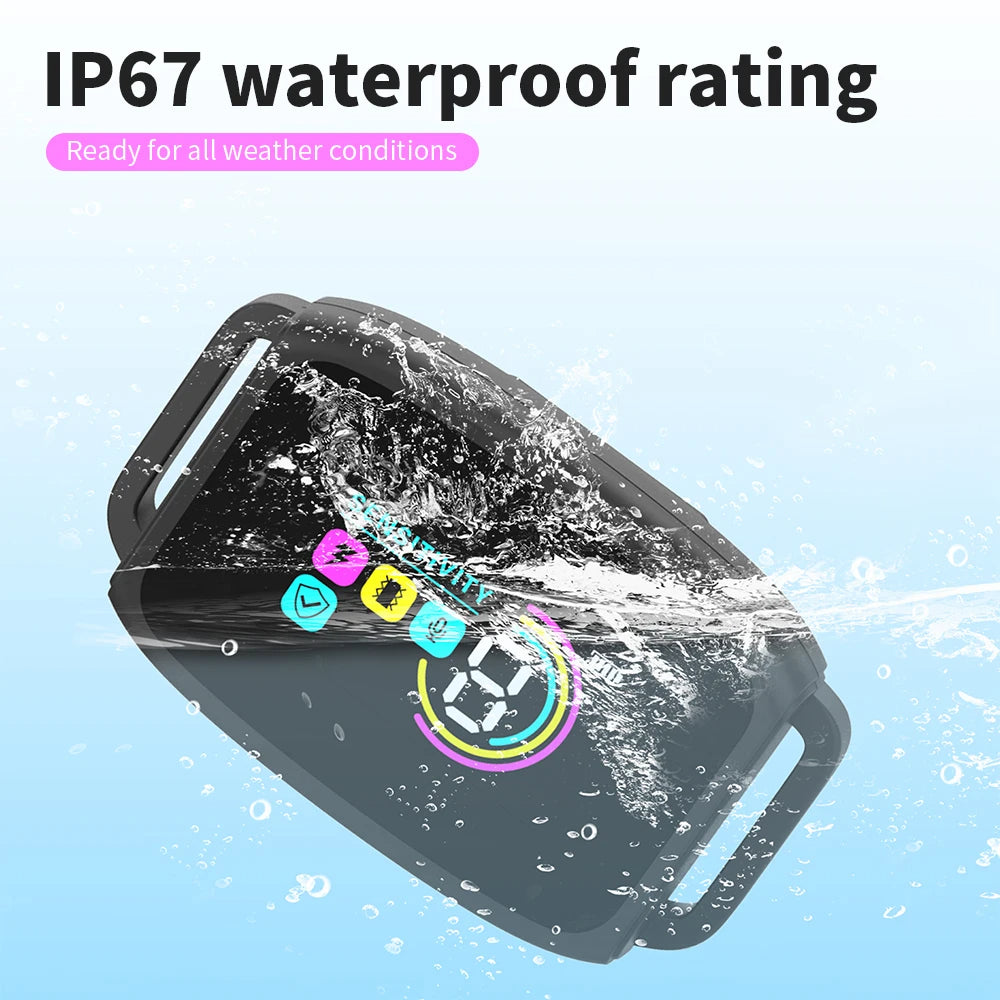 Smart Automatic Anti Barking Dog Collar Rechargeable Bark Stopper Stop Barking HD Digital Display IP67 Waterproof Collar For Dogs Pet Products - 0 - CJ