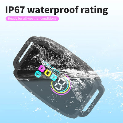 Smart Automatic Anti Barking Dog Collar Rechargeable Bark Stopper Stop Barking HD Digital Display IP67 Waterproof Collar For Dogs Pet Products - 0 - CJ