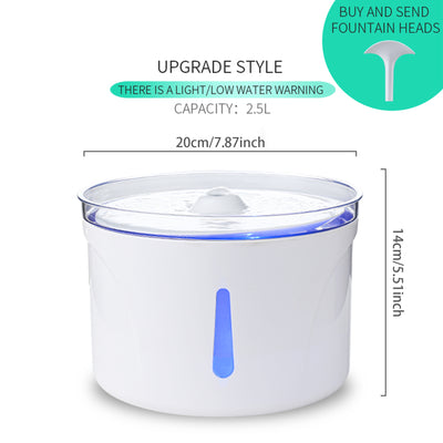 Cats And Dogs Drinking Water Basin Automatic Circulating Water Pet Feeder - 0 - CJ