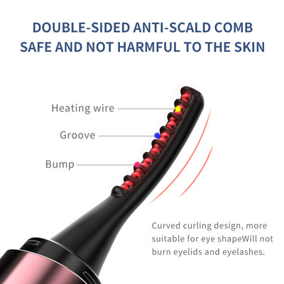 Electric Eyelash Curler - Thin Tip, Thick Base - 5 - CJ