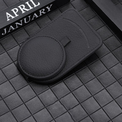 Car Glasses Holder Universal Sun Visor Eyeglasses Clip Sunglasses Case Card Holder Auto Interior Accessories - 0 - CJ