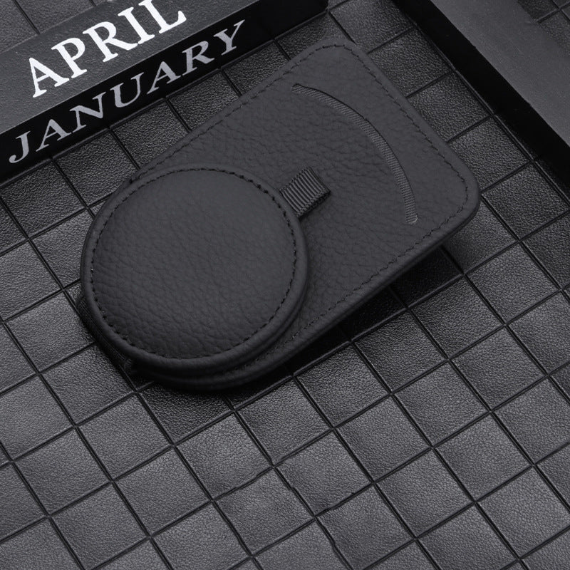 Car Glasses Holder Universal Sun Visor Eyeglasses Clip Sunglasses Case Card Holder Auto Interior Accessories - 0 - CJ