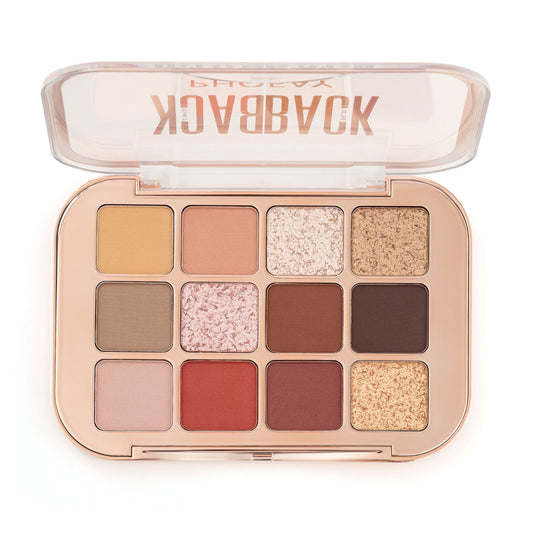 PHOFAY 12 Color Eyeshadow Palette - 4 - CJ