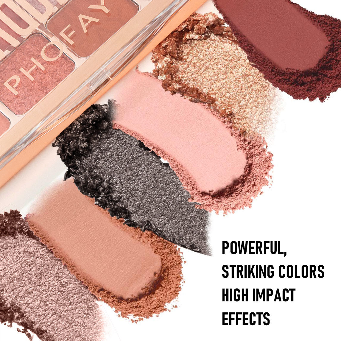 PHOFAY 12 Color Eyeshadow Palette - 4 - CJ