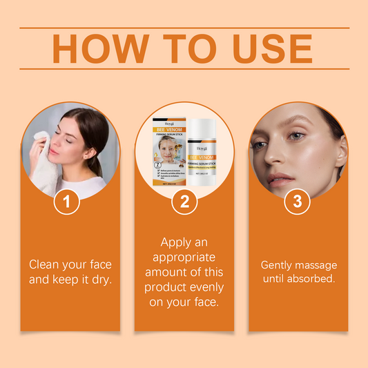 Hoygi Bee Venom Firming Essence Stick Nourishes, Improves Skin Elasticity, Moisturizes And Moisturizes The Skin, And Firms The Facial Skin Care Serum - 5 - CJ