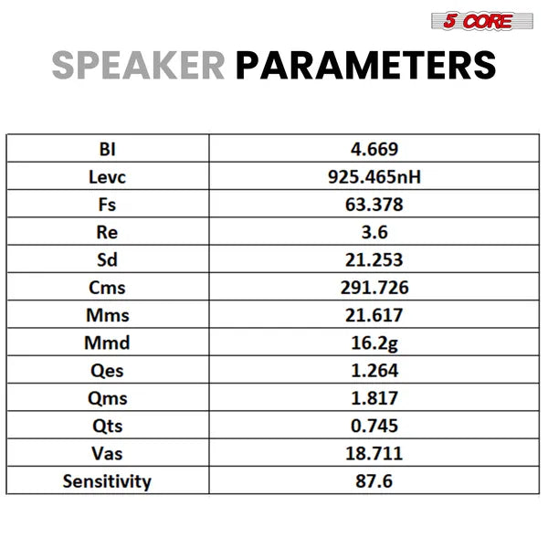 5Core 6x9 Car Speaker 800W 4Ohm 2 Way Coaxial Speaker W Super Tweeter Universal Fit For Vehicle