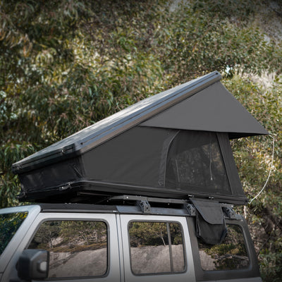 Roof Top Tent Hardshell Rooftop Tent For Van SUV Truck Car Overland Tent Camping For 2 - 3 Person With Ladder - 5 - cjdropshipping