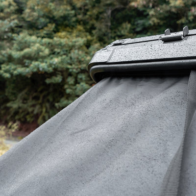 Roof Top Tent Hardshell Rooftop Tent For Van SUV Truck Car Overland Tent Camping For 2 - 3 Person With Ladder - 5 - cjdropshipping