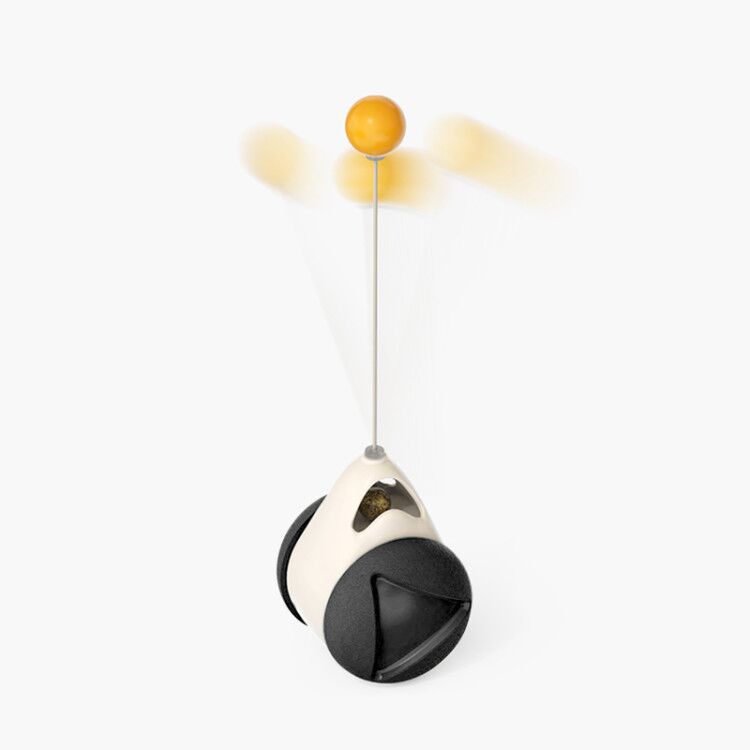 Cat Rotating Windmill Multi - Function Toys Itch Scratching Device Teeth Shining Toy - 0 - CJ - Black Balance car - CJJJCWGY01430 - Black Balance car