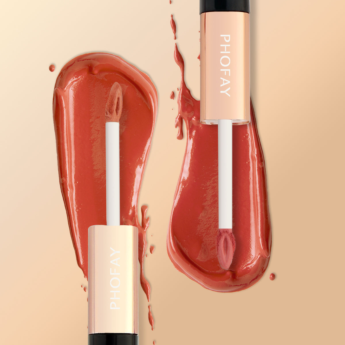 CL021 Double Head Non - stick Cup Lip Gloss - 4 - CJ