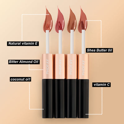 CL021 Double Head Non - stick Cup Lip Gloss - 4 - CJ