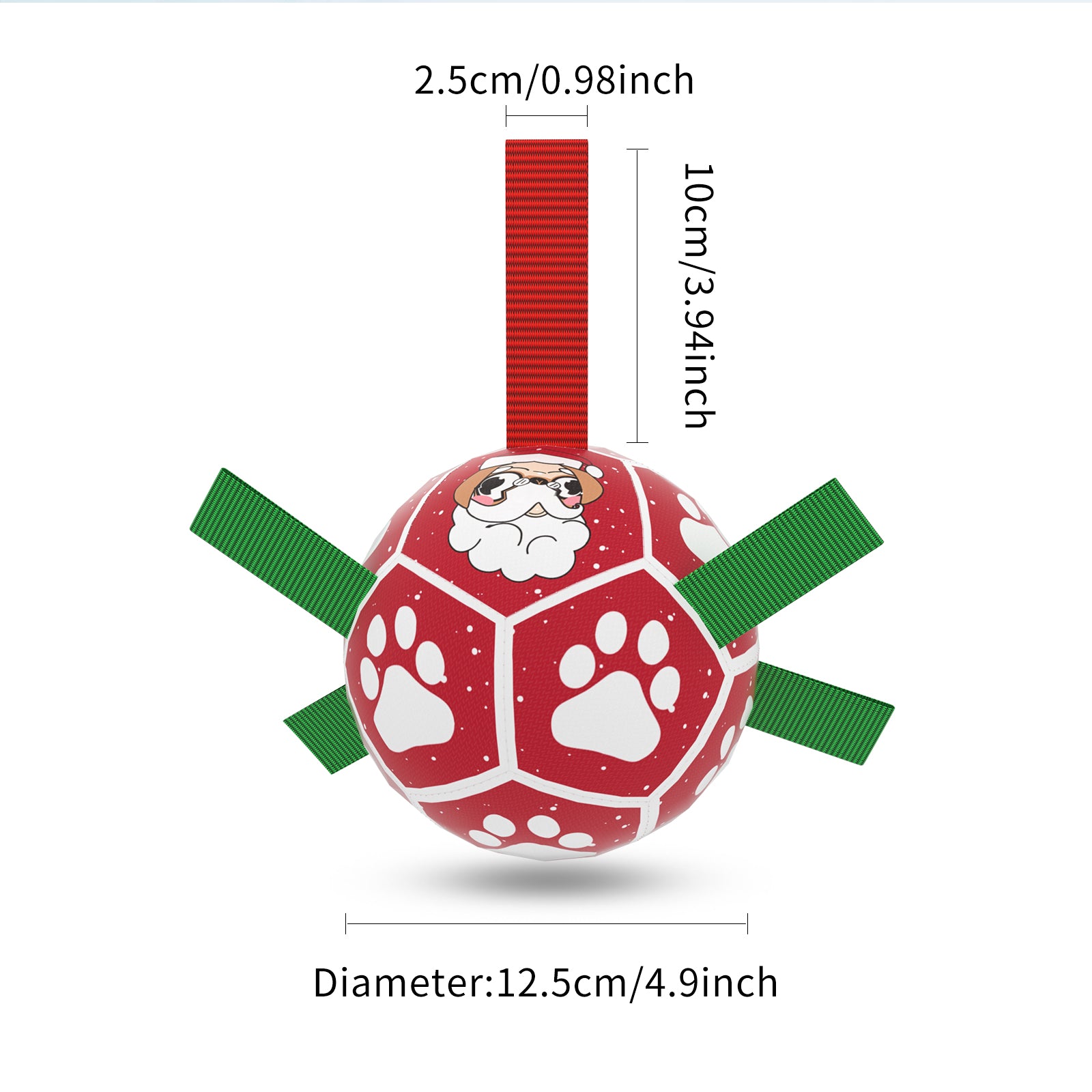 Interactive Dog Football Toy Soccer Ball Inflated Training Toy For Dogs Outdoor Border Collie Balls For Large Dogs Pet Supplies - 4 - CJ