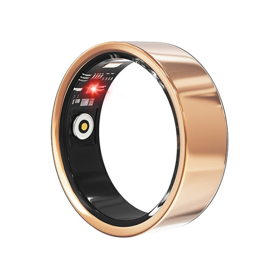 Smart Ring Health Tracker - Fitness Sleep Heart Rate Blood Oxygen Tracker Smart Ring For Men And Women,IP68 Waterproof Level Bluetooth Fitness Tracker Rings Family Care - 5 - CJ